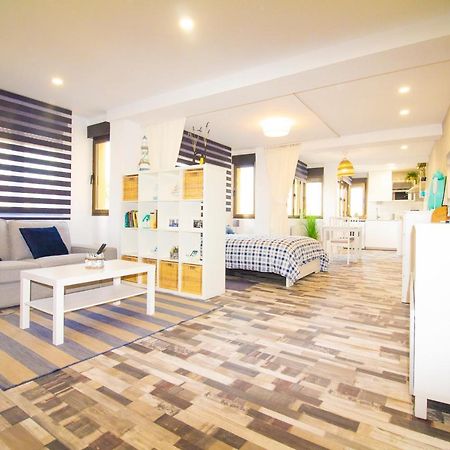 Loft En Gijon - Cimavilla Con Vistas Al Cerro Exterior photo